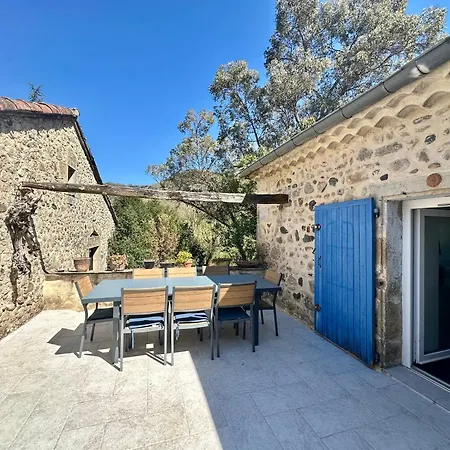 Batisse Le Moulinage Du Luol Avec Parc Arbore Saint-Privat (Ardeche)